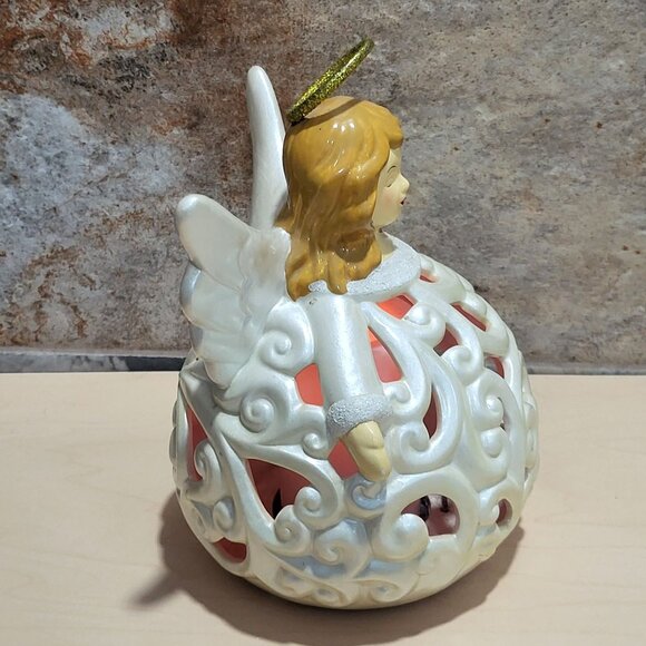 Angel Luminary Flameless LED Light Candle Changes Colors Christmas Decor Figurin - Picture 12 of 14